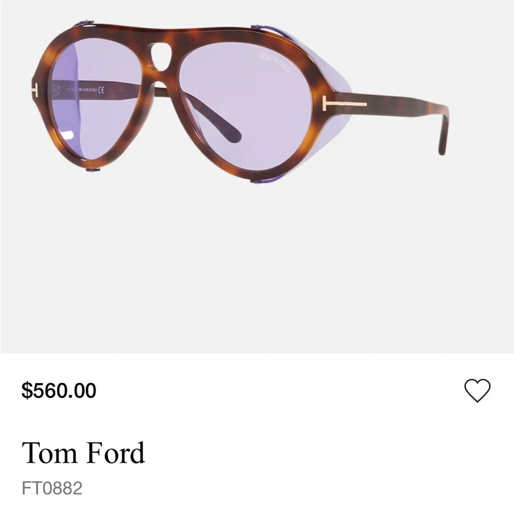 “Tom Ford” Neughman Aviator Sunglasses